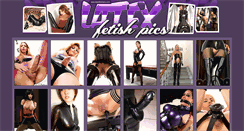 Desktop Screenshot of latexfetishpics.com